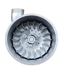 Top view of Portable 500W Micro Hydroelectric Generator For Outdoor Power Supply Off Grid Ready 110V/220V Water Turbine