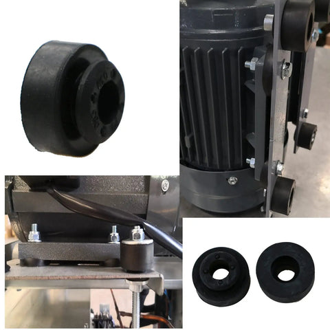 12 Pack Natural Rubber Vibration Damping Rings For Electric Motors And Compressors on machinery for quiet operation