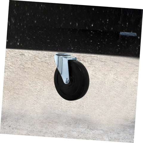 Kickass Durability Rock Solid Design Silent Gate Caster Wheel With Spring Support And Anti Vibration Cushioning for smooth rolling on concrete.