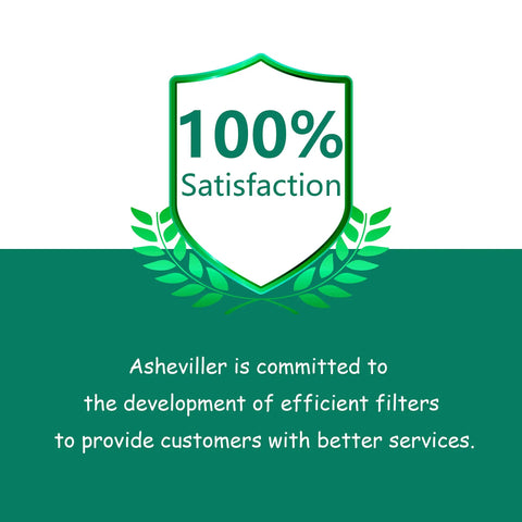100% satisfaction badge for AP200 Filter Replacement For Instant AP200 Air Purifier With H13 True HEPA Activated Carbon Antimicrobial Coating.