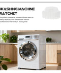 Washing Machine Clutch Replacement Plastic Gear Part With Ratchet For Washer Durable Plastic Material Easy Diy Install Smooth Operation Home Washer Repair Kit, white gear