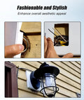 Two Pack Siding Light Mounting Block Bracket White No Fuss Built In Electrical Box And Light Fixture Bracket For Outdoor Wall Mounts Weatherproof Wiring Protection installed on siding