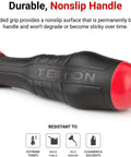 Long Phillips Head Screwdriver Size Three With High Torque And Three Sided Handle For Maximum Leverage Truncated Tip