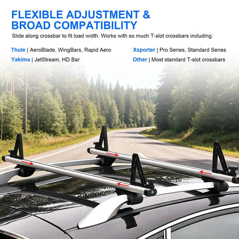 Heavy Duty T Slot Load Stops Lock Your Rig Down Tight On Truck Bed Bars No Sweat Tool Free Install, metal frame on vehicle roof.