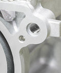 Close-up of installed Wire Thread Inserts M5 x 0.8 Helical 2D 10mm Stainless Steel 304 Coiled Thread Repair Kit in machinery.
