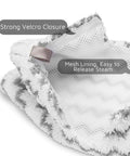 4 Pack Replacement Pads Compatible With Shark Steam Pocket Mop S3501 S3601 S3901 S3550 S3801 SE450 showing mesh lining and Velcro