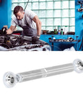 Gear Head Favorite Adjustable Alternator Tensioning Rod Bracket Seven Inch Stainless Steel Auto Parts Upgrade Kit For Small Block Chevy Engines Sbc 350 454 close-up view