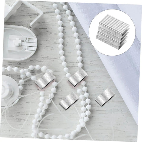 Heavy Duty Shutter Repair Staples Louver Window Blind Replacement Fasteners No Sweat Hardware Kit on a wooden surface.