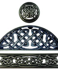 Set Of 6 Heavy Duty Celtic Cabinet Pulls In Old Silver Top Shelf Vintage Cup Handles For Kitchen Drawers Rock Solid Performance With Included Mounting Hardware A Real Deal Upgrade For Your Home Decor Game. Display of Celtic cabinet pulls showcasing intricate designs.