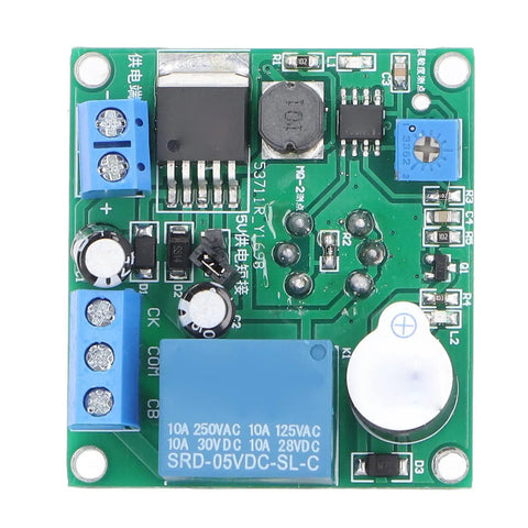 Dead On Accurate MQ2 Smoke Detector Module Featuring Sharp Alarm Buzzer And Relay Switch For Kitchen Warehouse Vehicle Zone Zero showing circuit board with relay.