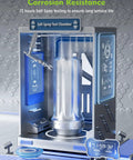 Salt Spray Test Chamber for corrosion resistance testing with a digital timer and spray mechanism.