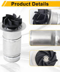 005-020RP Replacement Cartridge Assembly for Taco 005 Circulator Pump, stainless steel, designed for boilers, reliable heat flow.