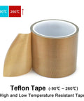 High Temperature PTFE Coated Glass Cloth Tape 3 Inch By 33 Feet 0 18mm For Vacuum Sealer Machines with temperature range display