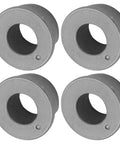 Heavy Duty 4 Pack Front Wheel Bushing Bearings For John Deere Riding Mowers L118 L120 L130 107H 107S 92H, metallic axle bushings set