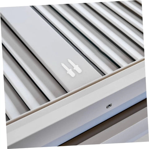 Heavy Duty White Plastic Shutter Repair Pins And Louver Spring Clips For Quick No Fuss Household Fix Ups Rock Solid Replacement Kit with white finish.