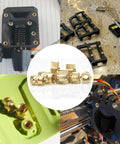 3DZWMAN heat-set insert tool kit with brass inserts and 60W soldering iron for 3D printing