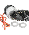 Rear Axle Kit Differential With Beefed Up 36V 1000W Brushless Motor for DIY racing tricycles, go-karts, and ATVs.