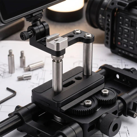 Rock Solid M4 Standoff Extension Posts And Male Female Thread Adapter Screws Made From Heavy Duty Stainless Steel Hardware Kit with parts setup.