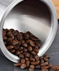 Heavy Duty Manual Garlic Crusher Chopper Slick Design Built Tough For A Smooth Operation With Genuine 304 Stainless Steel spilling coffee beans
