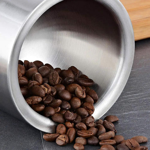 Heavy Duty Manual Garlic Crusher Chopper Slick Design Built Tough For A Smooth Operation With Genuine 304 Stainless Steel spilling coffee beans