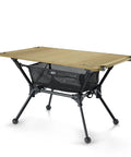 Dipper Camping Table Lightweight Portable Folding Table With Mesh Storage Net Adjustable High Low Heights Ideal For Camping Hiking Tailgating