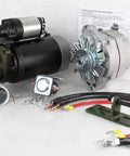 Heavy Duty 24 To 12 Volt Drop In Conversion Kit For John Deere 3020 4020 4010 Tractor with starter and alternator.
