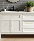 Top Notch Polished Brass Cabinet Pulls Rock Solid Drawer Handles By 12 Inch Center To Center Spacing Knockout Appearance For Contemporary Kitchen Renovation And Bath Upgrade 5 Pack on white cabinet