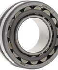 Top Shelf Heavy Hitter Two Row Spherical Roller Bearing With Tapered Bore And Robust Steel Cage For Serious Shop Grinds And Smooth C3 Clearance Operations 35mm ID 72mm OD close-up view showing steel cage and inner structure.