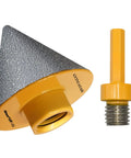 Diamond Countersink Chamfer Bit For Tile Marble Granite 48mm Beveling Drill Bit To Enlarge Shape And Trim Existing Holes