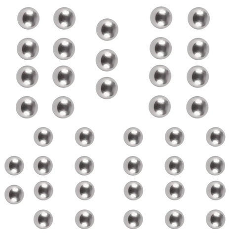 Heavy Duty Fork Yoke Bearing Kit Compatible With Yamaha Motorcycle Loose Ball Bearings Quarter Inch Precision Steel seals.
