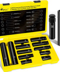 Dead Simple Spline Lug Nut Socket Set And Wheel Lock Removal Kit With Master Keys for 5 6 7 12 Spline with rubberized case.