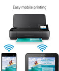 OfficeJet 250 Wireless Mobile Printer Scanner Copier With Battery Included All In One On The Go Portable Printer For Laptop Tablet And Phone Ideal For Business On The Move