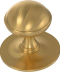 Modern brushed gold cabinet knob from the 10 Pack Modern Gold Cabinet Knobs 1-1/2 Inch Kitchen Cabinet Handles And Drawer Knobs For Cupboards