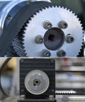 2GT Timing Belt Closed Loop For 3D Printer, 6mm Wide By 250mm Long, 125 Teeth, Reinforced Rubber With Fiberglass on gears