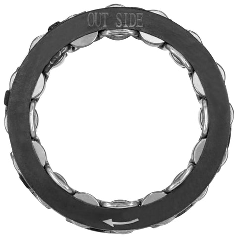 Built Tough Starter Clutch One Way Sprag Bearing Drop Right In Direct Fit For Kawasaki Kfx450r Ksf450b Klx450r Klx450a 2008 2019 Pro Grade Kickstart 131940008 showing internal view of the clutch with metal rollers and markings.
