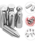 Seven Piece Dent Removal Kit With Seven Interchangeable Manganese Tips Portable Repair Tool For Home And Outdoor Use Versatile Sheet Metal Fix