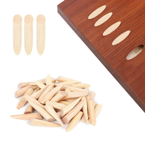 Pocket Hole Plug Kit From Solid Pine Wood Lightweight Durable Woodworking Plugs 50 Piece Set with drilling accessory shown