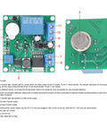 Dead On Accurate MQ2 Smoke Detector Module Featuring Sharp Alarm Buzzer And Relay Switch For Kitchen Warehouse Vehicle Zone Zero Drama Wiring Runs Smooth As Silk Day To Day with labeled components.