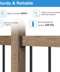 Heavy Duty Deck Railing Bracket Connectors For 2x4 Wood Posts 40 Piece Set With Wood Screws Durable Plastic PP Construction