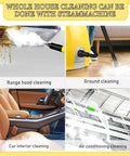 Sotikarery 3000W High Pressure Steam Washer with 3.5 Liter Tank for cleaning range hoods, floors, car interiors and air conditioning.