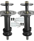 Heavy Duty 32 Inch Rear Differential Axle Kit With Six Tooth Spline Drive Shaft 25mm Four Bolt 110mm Wheel Hubs Flange