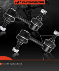 Two Pack Front Sway Bar Links Stabilizer Bar Link Set For Honda Accord 2003 To 2012 Crosstour 2010 To 2015 And Acura TSX 2004 To 2014