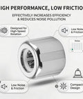 Pair Of HF081412 One Way Needle Roller Bearings 8X14X12 MM Hexagonal Pattern Crafted From Hardened Machine Steel For High Rpm Applications Slick Rolling And Badass Strength with low noise design.