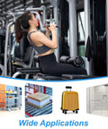 Woman using Bulletproof Nylon Ball Bearing Rollers With Double Sealed Idler Housing Butter Smooth Cabinet Slide And Home Fitness Track Repair Sets in gym