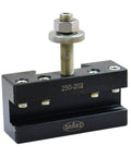 BXA Wedge Quick Change Tool Post Set For Lathe 10 To 15 Inch Swing Six Piece 202-9475 L Pro Grade Kit tool holder 250-202