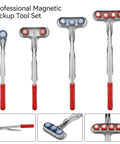 Dual Head Magnetic Safety Gripper For Metal Fabrication, Tough As Nails Magnetic Jaw Tool For Punch Press Work, Durable Carbon Steel Construction, 3 Kg Suction Weight, Fast Grab, Reliable Pickup And Secure Workpiece Handling on metal pickup tool set