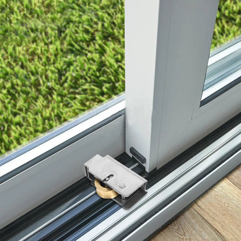 Heavy Duty Sliding Door Roller Wheels Replacement For Aluminum Window Tracks And Glass Patio Doors With Smooth As Silk Shower Pulley Hardware For Drawers And Furniture in a window track.