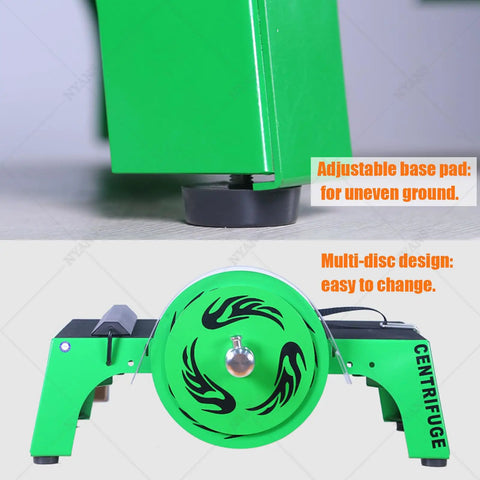 Full Body Flywheel Trainer With Anti Slip Platform Harness Straps For Heavy Overload Workouts Top view of adjustable base pad.