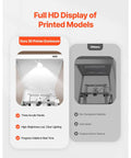 Full HD display comparison of Badass Enclosed 3D Printer Tent With Hella Steady Chamber Heating and Smart Dual Pass Ventilation.
