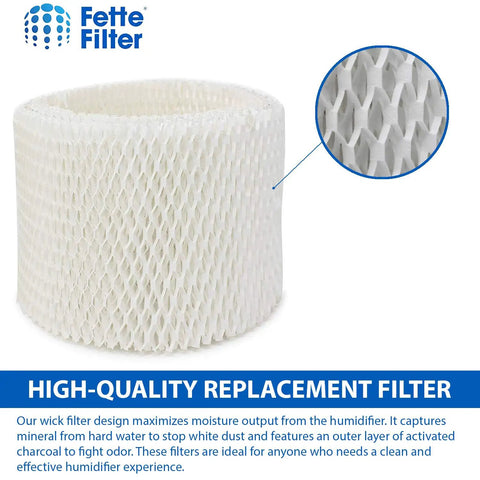 WF2 Compatible Humidifier Filter Replacement Set For Protec Kaz And Vicks Starry Night Humidifiers showing wick mesh pattern
